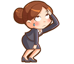 Amazing working woman sticker #13226530