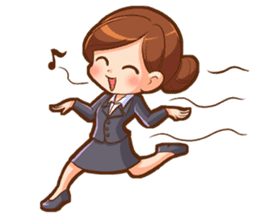 Amazing working woman sticker #13226535