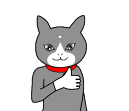 cat nyankiti sticker #13243708