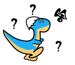 Small dinosaur sticker #13264746