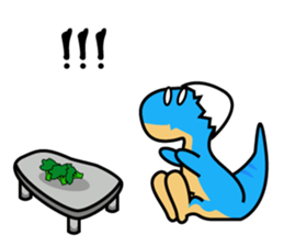 Small dinosaur sticker #13264754