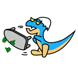 Small dinosaur sticker #13264755