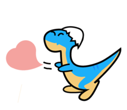 Small dinosaur sticker #13264759