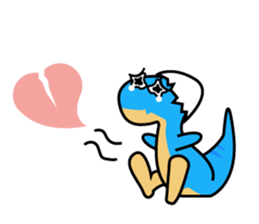 Small dinosaur sticker #13264760