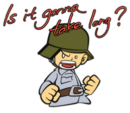 The soldier-War sticker #13290257