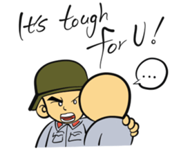 The soldier-War sticker #13290290