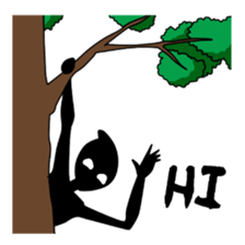 Dark Ninja sticker #13292321