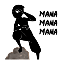 Dark Ninja sticker #13292338