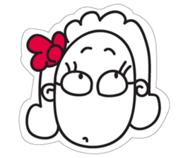 Family of three sticker #13378855