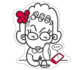 Family of three sticker #13378860