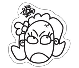 Family of three sticker #13378862