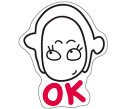 Family of three sticker #13378864