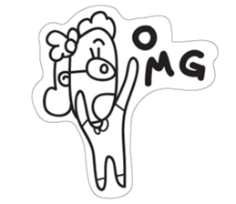 Family of three sticker #13378865