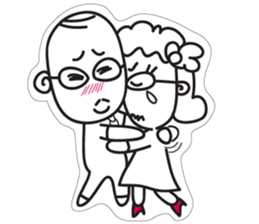 Family of three sticker #13378870