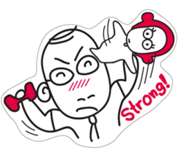 Family of three sticker #13378877