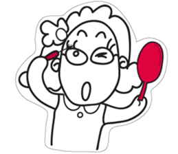 Family of three sticker #13378878