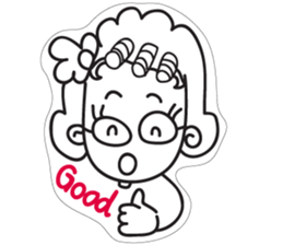 Family of three sticker #13378879