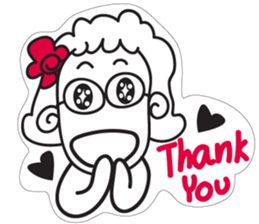 Family of three sticker #13378881