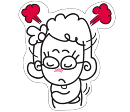 Family of three sticker #13378885