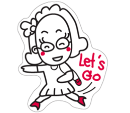 Family of three sticker #13378890