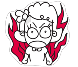 Family of three sticker #13378892