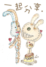 CrazyRabbit sticker #13408328