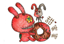 CrazyRabbit sticker #13408337