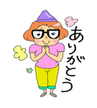 fellow mom's cute sticker sticker #13428079