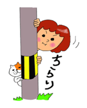 fellow mom's cute sticker sticker #13428097