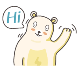 Power Bear sticker #13460191