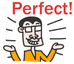 Glasses male sticker #13482226