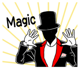 Magician sticker #13546244