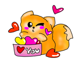 Fox Pan sticker #13554193