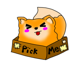 Fox Pan sticker #13554194