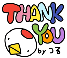 TSURU-chan stickers sticker #13640631