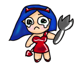 Goodness and Evil sticker #13664265