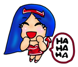 Goodness and Evil sticker #13664279