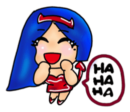 Goodness and Evil sticker #13664279