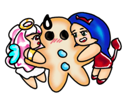 Goodness and Evil sticker #13664280