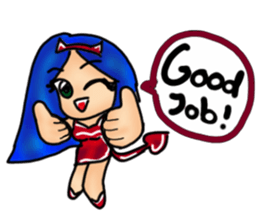 Goodness and Evil sticker #13664285