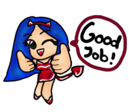 Goodness and Evil sticker #13664285