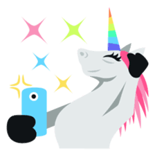 Unicorn Life: Emoji stickers by EmojiOne sticker #13783902