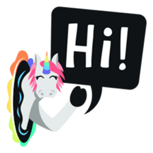 Unicorn Life: Emoji stickers by EmojiOne sticker #13783903