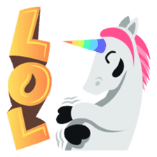 Unicorn Life: Emoji stickers by EmojiOne sticker #13783910