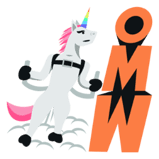 Unicorn Life: Emoji stickers by EmojiOne sticker #13783917