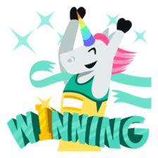Unicorn Life: Emoji stickers by EmojiOne sticker #13783923