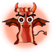 Wanna Bacon? sticker #13874104