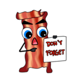 Wanna Bacon? sticker #13874111