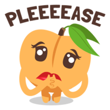 A Peach Life: Emoji Stickers by EmojiOne sticker #13902569