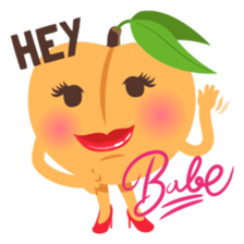 A Peach Life: Emoji Stickers by EmojiOne sticker #13902570